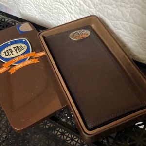 Genuine Leather Texas A&M Wallet